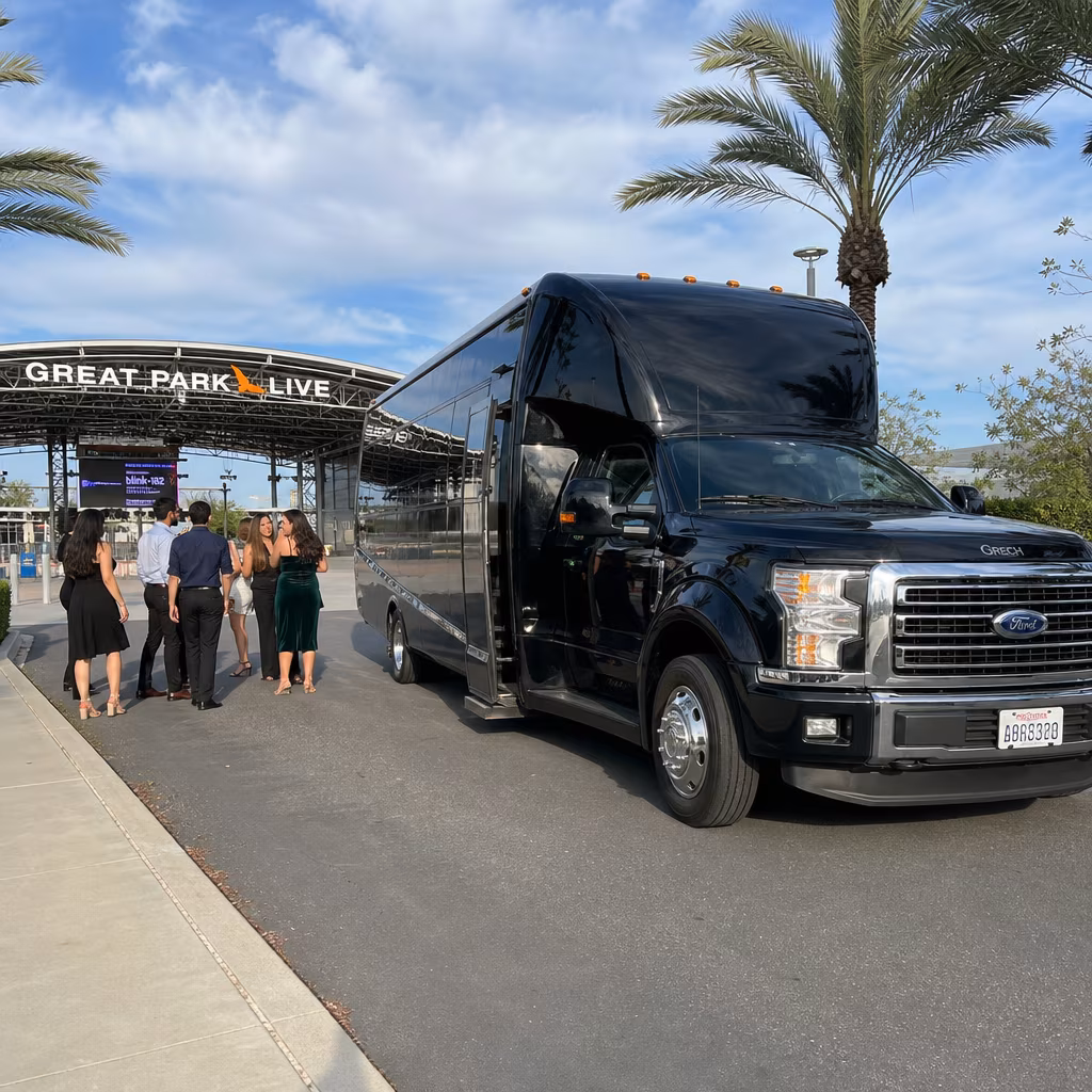 Rent a Bus to Great Park Live
