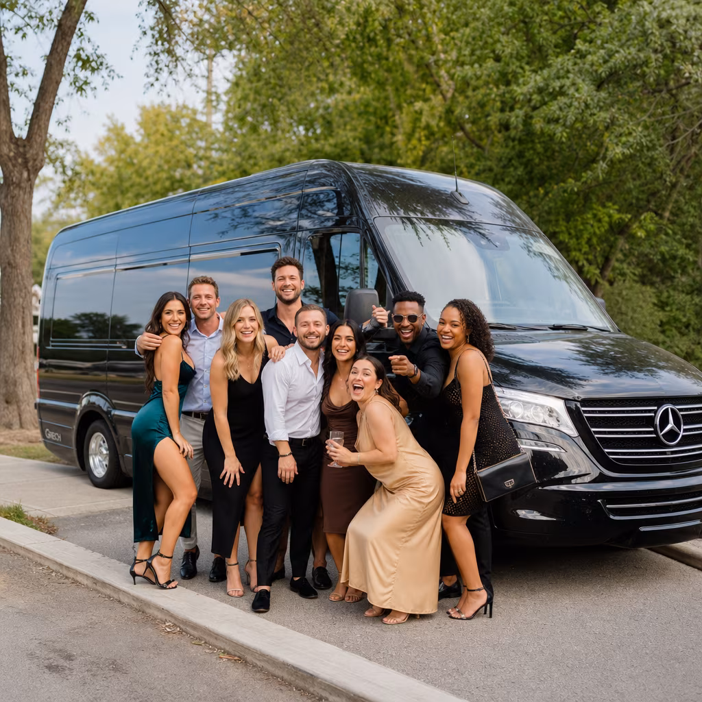 Birthday party bus