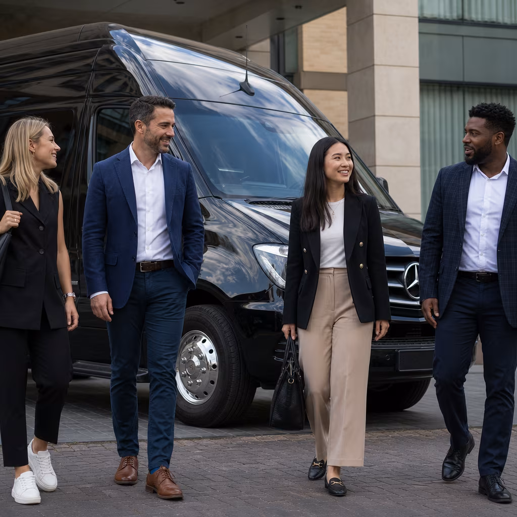 Orange Corporate Event Transportation