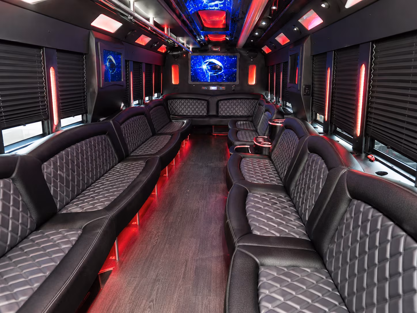 Orange Bachelor & Bachelorette Transportation group transportation