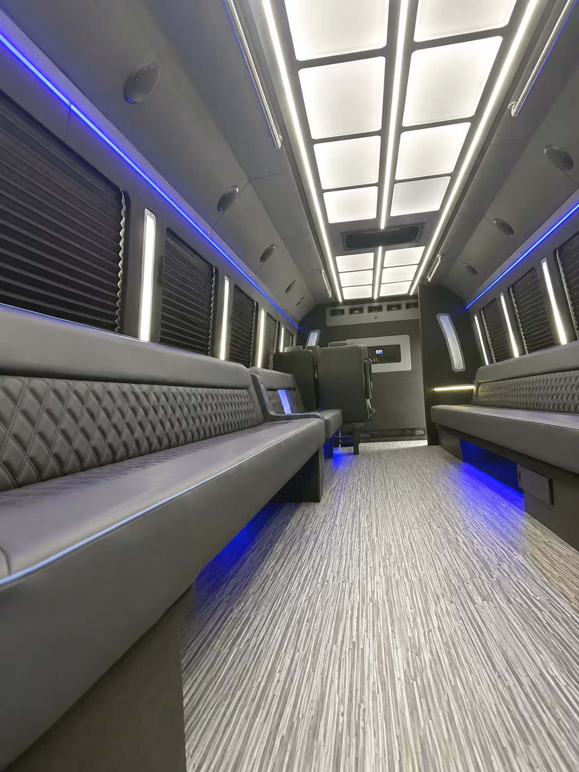 Orange Concert & Music Festival Transportation party bus interior