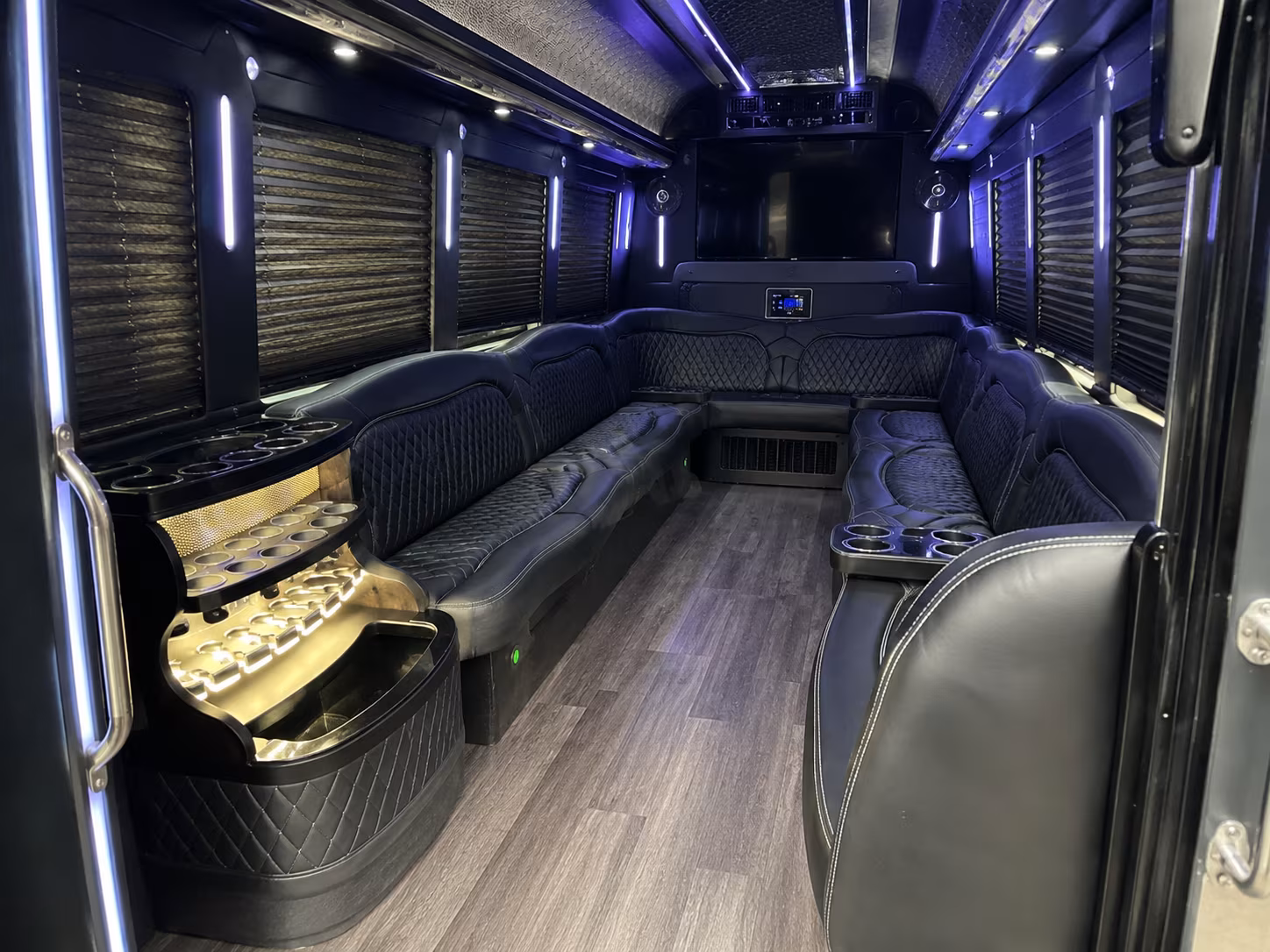 Orange Prom & Homecoming Transportation party bus exterior