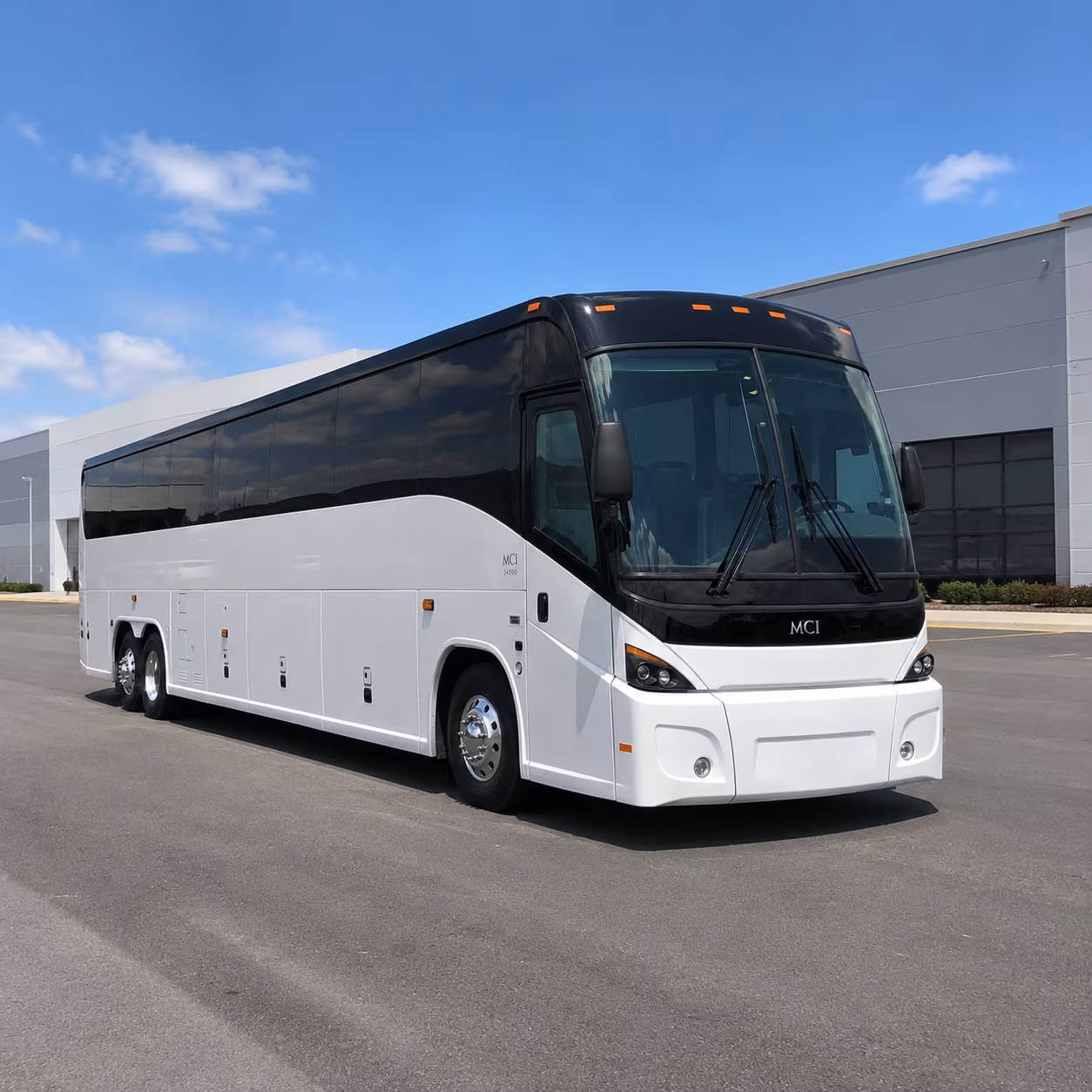 Orange School Event Transportation party bus exterior