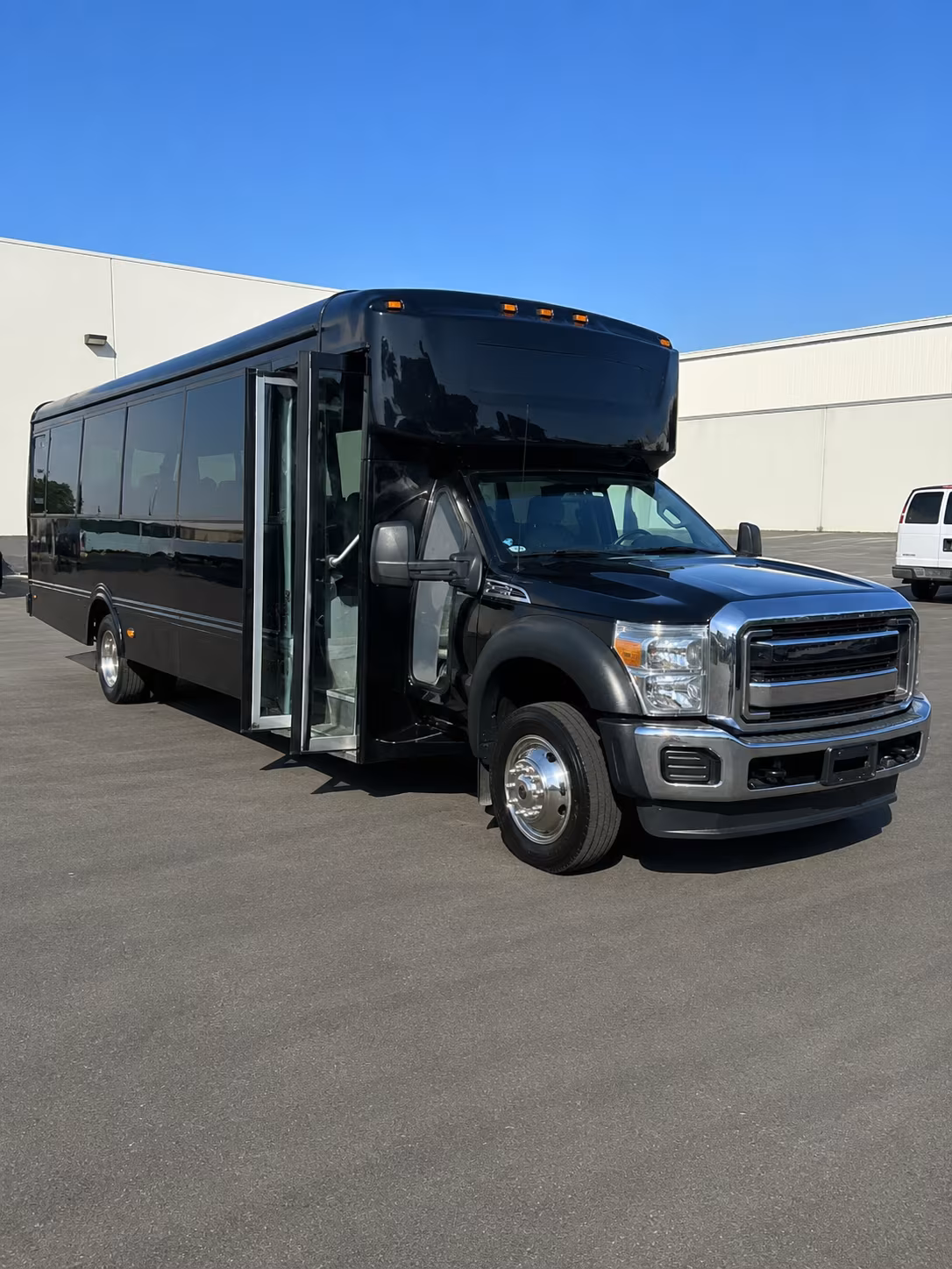 Orange Sporting Event Transportation party bus interior